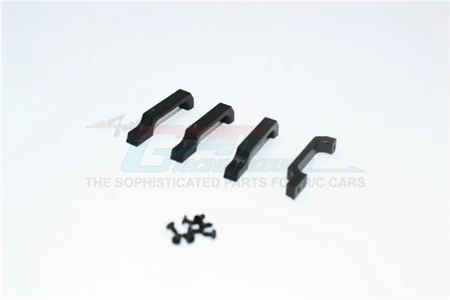 GPM Black Large Door Handles 4Pcs image 3