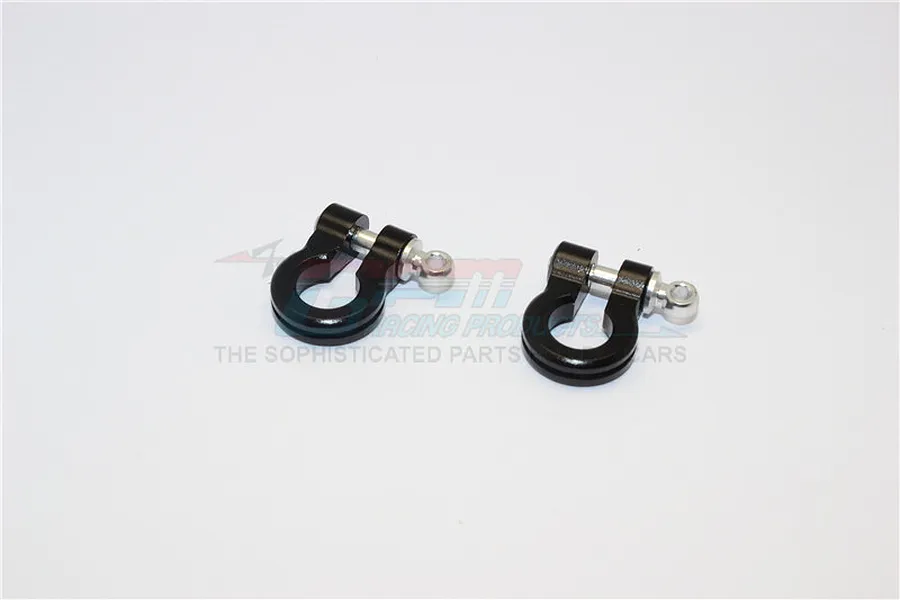 GPM Black Aluminium D-Ring Tow Shackles 2Pcs image 65868