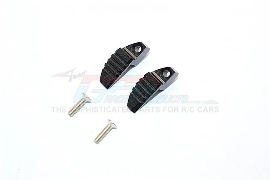 GPM Black Aluminium End Bell Heat Sinks 2Pcs image 2