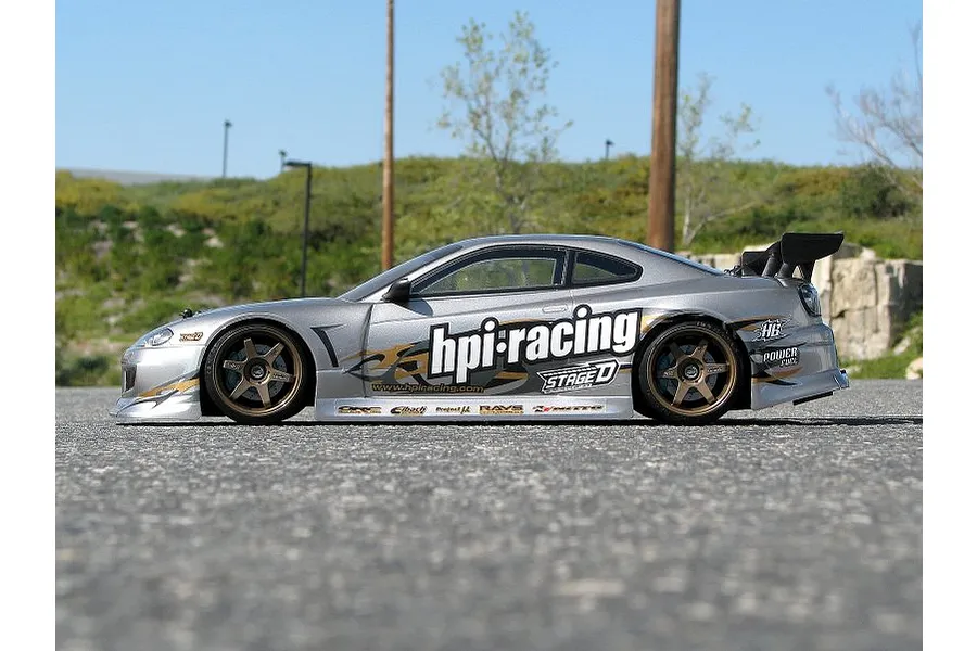 HPI E10 1/10 Nissan Silvia Unpainted Body Shell image 6591