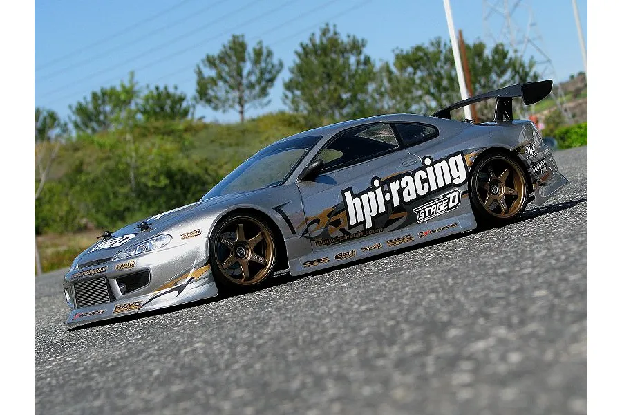 HPI E10 1/10 Nissan Silvia Unpainted Body Shell image 6592