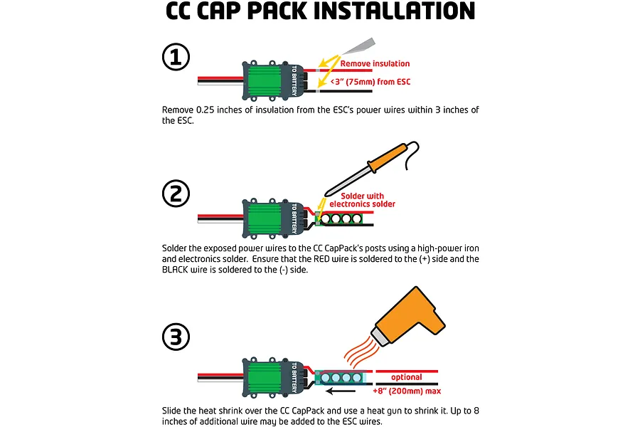 Castle Creations Capacitor Pack image 2