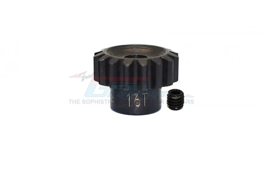 GPM High Carbon Steel 16T 1Mod Pinion Gear image 66001