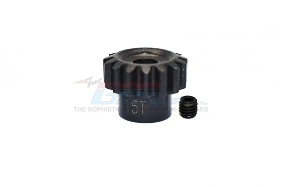 GPM High Carbon Steel 15T 1Mod Pinion Gear image 66002