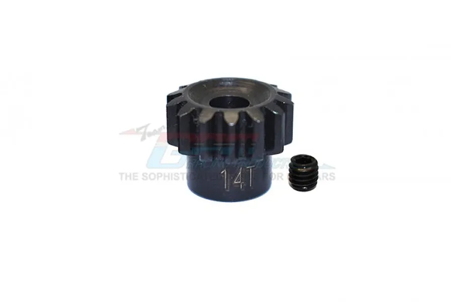 GPM High Carbon Steel 14T 1Mod Pinion Gear image 66003