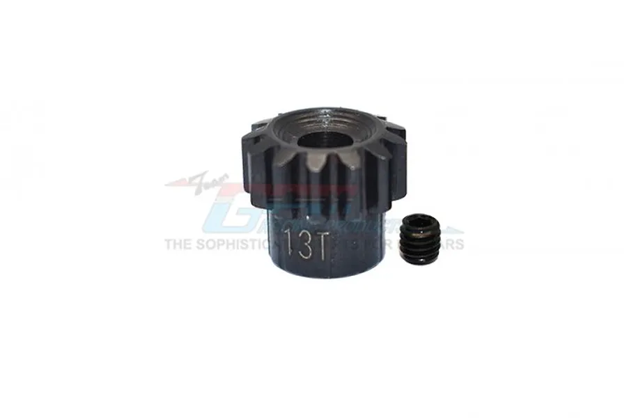 GPM High Carbon Steel 13T 1Mod Pinion Gear image 66004