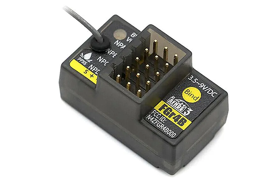 FlySky FS-FGR4B 2.4Ghz 4ch Micro Receiver image 66019
