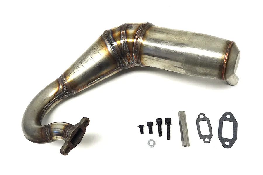 Rovan 5IVE-T Stainless Steel V3 Tuned Exhaust Pipe Set image 66174