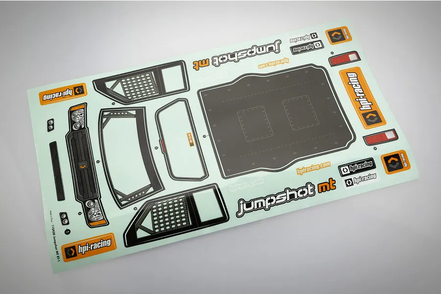 HPI Jumpshot Mt Body (Clear) image 66214