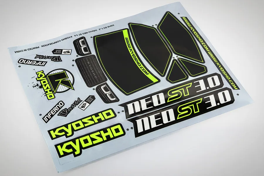 Kyosho 1/8 Inferno ST-RR Evo.2 Unpainted Body Shell - Clear image 66219