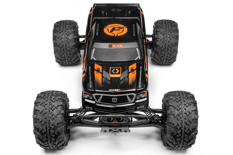 HPI 1/8 Savage XL Flux Black Painted Body Shell image 66272