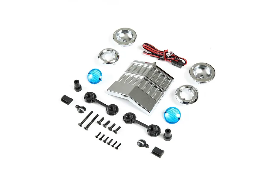 Losi Son Uva Digger Front LED Lights and Grill Set image 66308