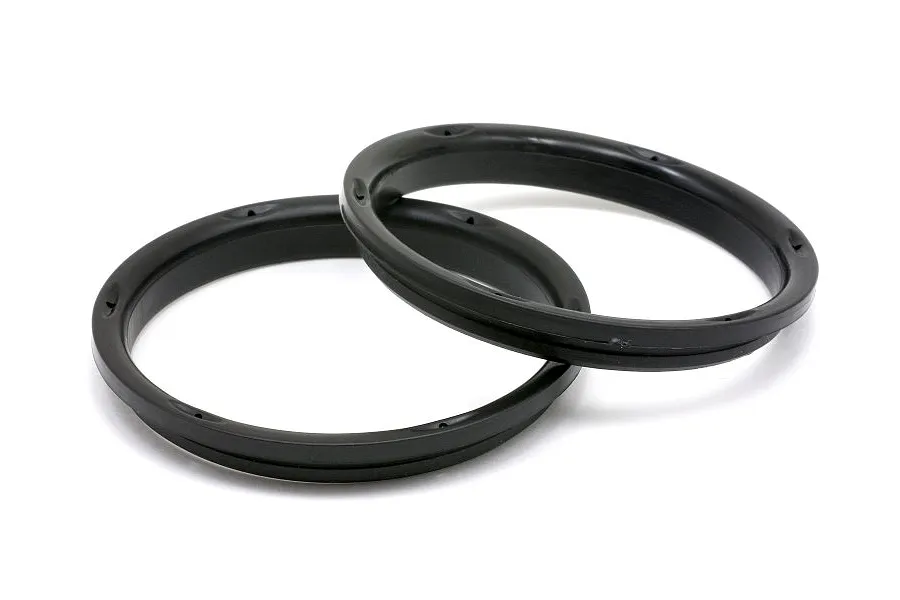 HPI 2.1&amp;quot; (3mm Off-Set) LP29 ATG RS8 Chrome Rims 2Pcs image 6635