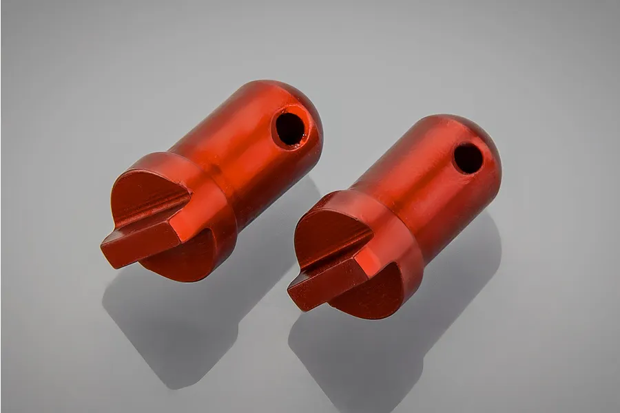 Rovan Orange Aluminium Front Radio Box Mounting Posts 2Pcs image 66433