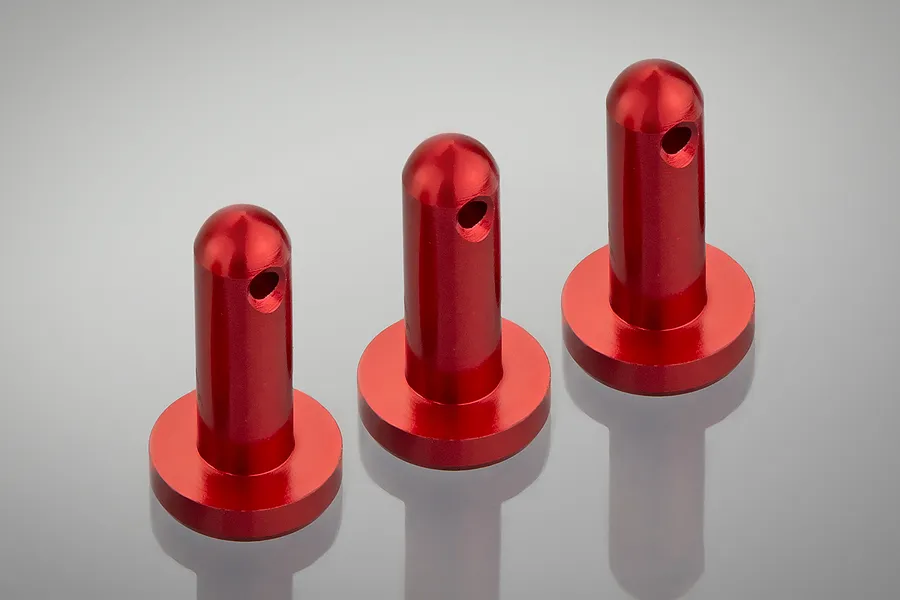 Rovan Orange Aluminium Fuel Tank Mounting Posts 3Pcs image 66435