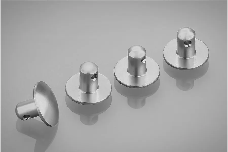 Rovan Silver Aluminium Rear Lower Body Shell Posts 4Pcs image 66436