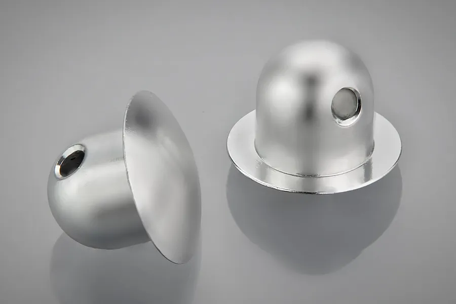 Rovan Silver Aluminium Rear Body Shell Connecting Posts 2Pcs image 66438