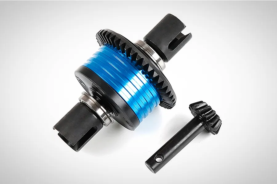 Rovan Gun Metal Aluminium Front Helical Cut Compete Differential w/ Pinion Gear image 1