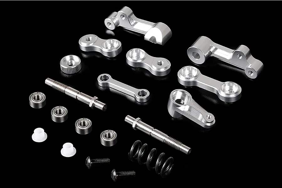 Rovan Silver Aluminium Bell Crank w/ Servo Saver image 66484