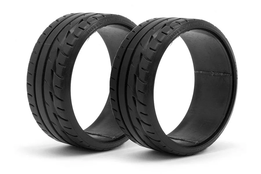 HPI 2.1&amp;quot; LP29 T-Drift Bridge Stone Potenza RE-11 Tyres 2Pcs image 6650