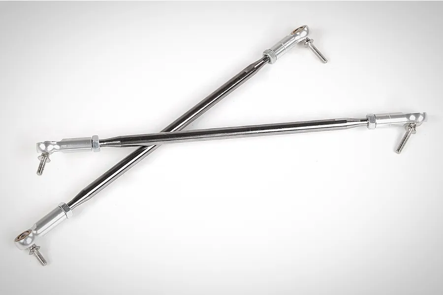 Rovan Baja Silver Super Extended Turnbuckles 2Pcs image 66517