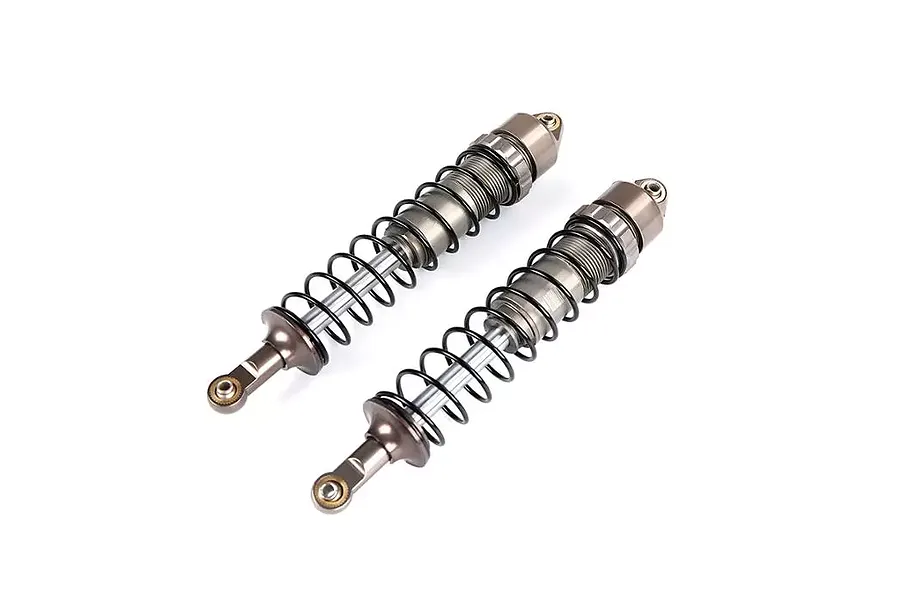 Rovan Gun Metal Aluminium 10mm Heavy Duty Front Shocks 2Pcs image 66538