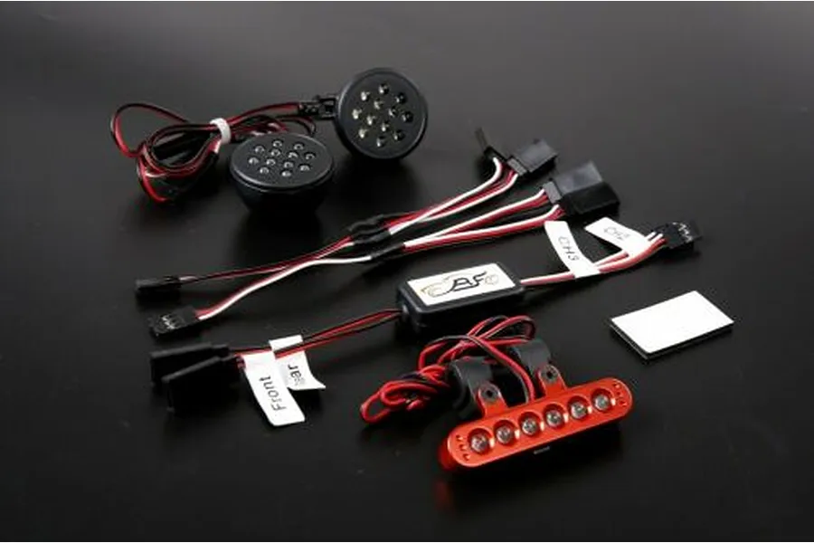 Rovan Light Controller Kit w/ Rear Orange Lights and Front Lights image 66551