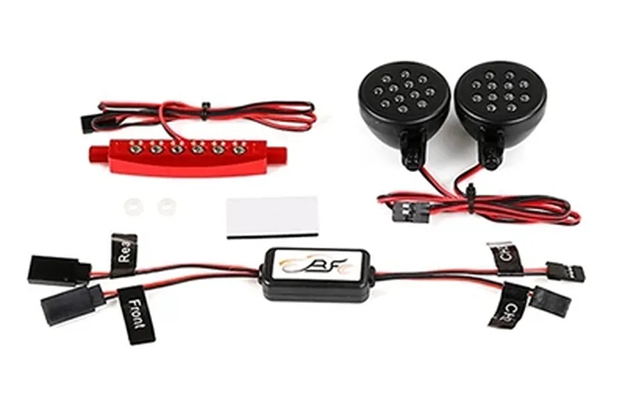 Rovan Light Controller w/ Orange Rear Light and Front Lights image 66553