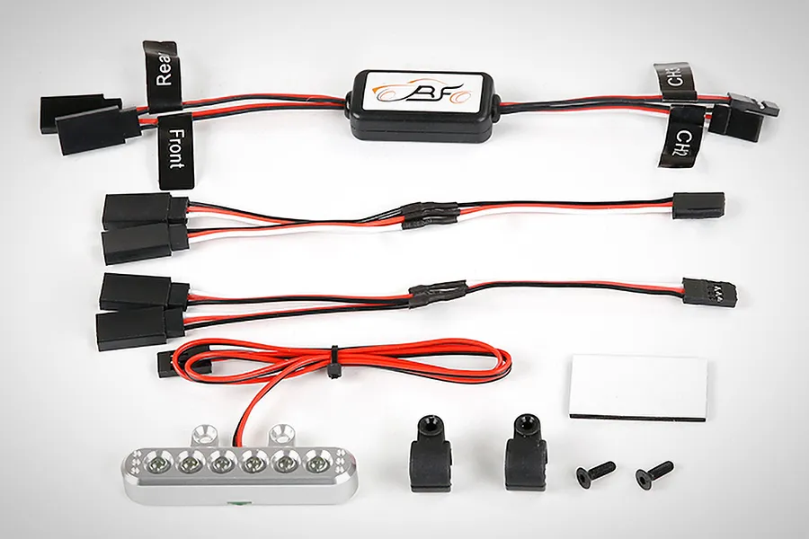 Rovan Light Controller w/ Silver Rear Light image 1