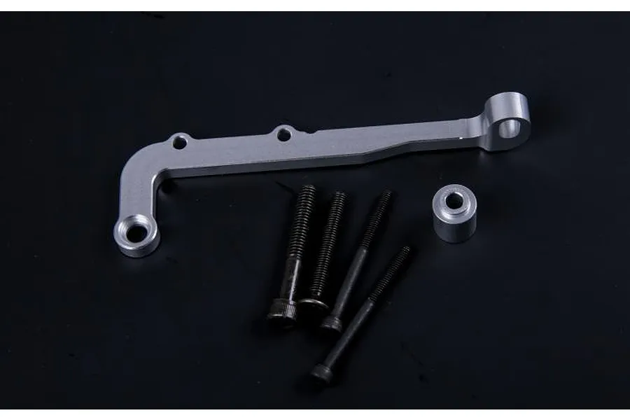 Rovan Silver Aluminium Clutch Carrier &amp;amp; Brake Mount Set image 66581