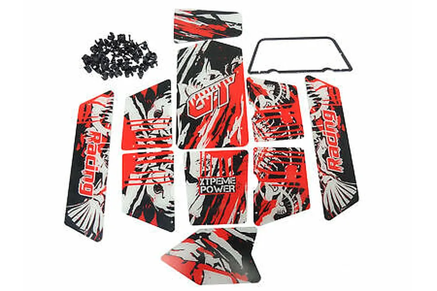 Rovan Red Sand Rail Cage Panels image 66616