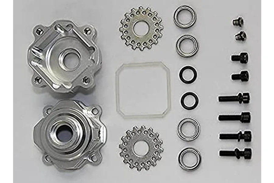 Rovan Silver Aluminium Differential Housing w/ Hardware image 66645