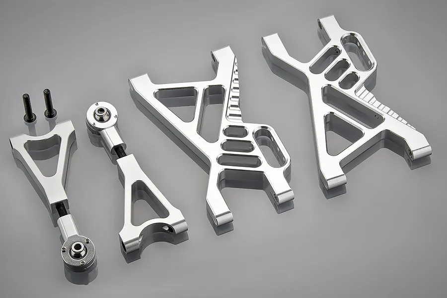 Rovan Silver Aluminium Rear Suspension A-arm Kit image 66650