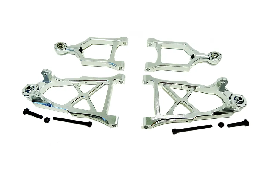 Rovan Silver Aluminium Front Suspension A-arm Kit image 66652