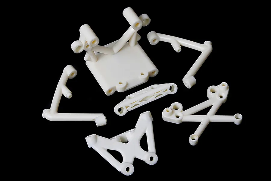 Rovan White Front Shock Tower Set image 1