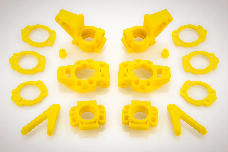 Rovan Yellow Front &amp;amp; Rear Hub Set image 66670