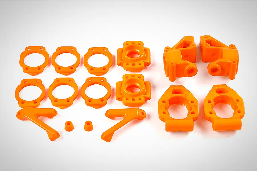 Rovan Orange Front &amp;amp; Rear Hub Set image 66672