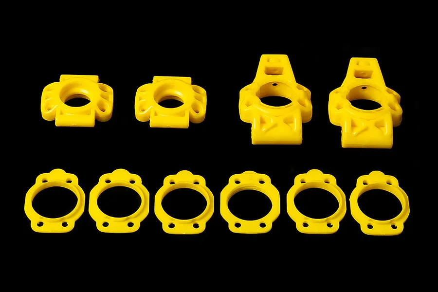 Rovan Yellow Rear Hub &amp;amp; Shim Set image 66676