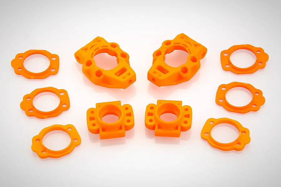 Rovan Orange Rear Hub &amp;amp; Shim Set image 66678