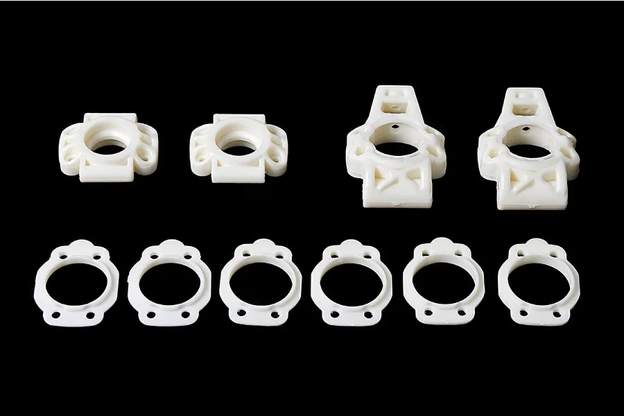 Rovan White Rear Hub &amp;amp; Shim Set image 66680