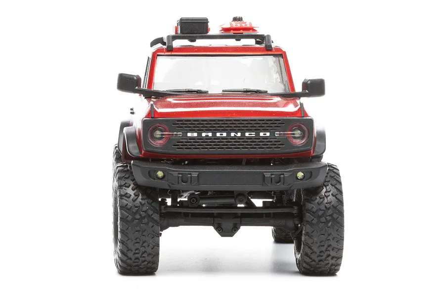 Axial SCX24 2021 Ford Bronco RC Rock Crawler Electric 4WD 1/24 Scale RTR - Red image 66863
