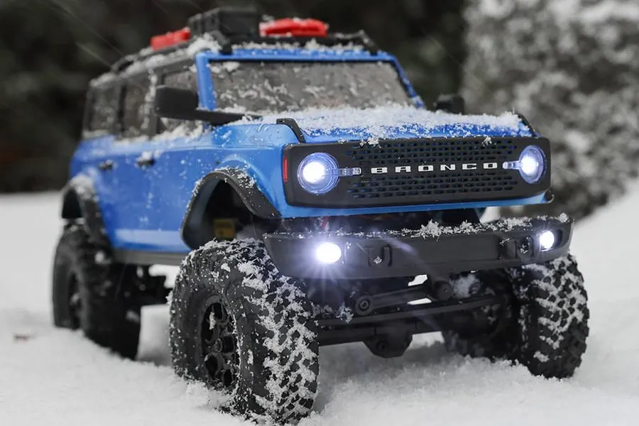 Axial SCX24 2021 Ford Bronco RC Rock Crawler Electric 4WD 1/24 Scale RTR - Grey image 66903