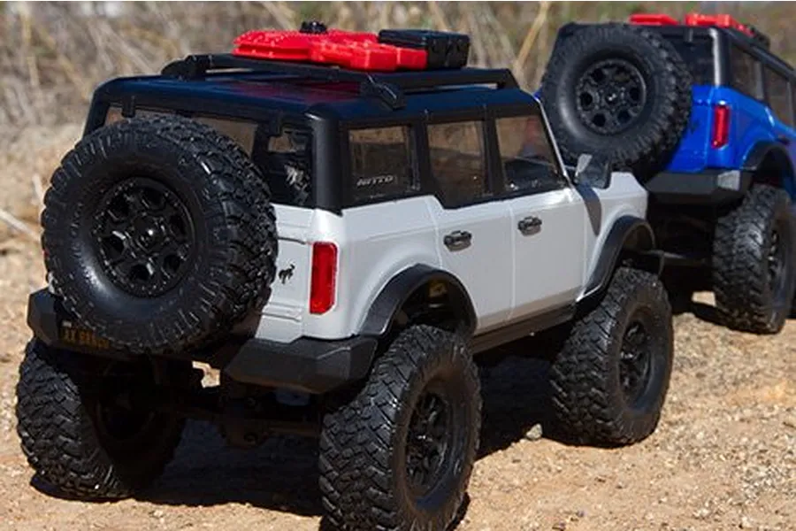 Axial SCX24 2021 Ford Bronco RC Rock Crawler Electric 4WD 1/24 Scale RTR - Grey image 66904