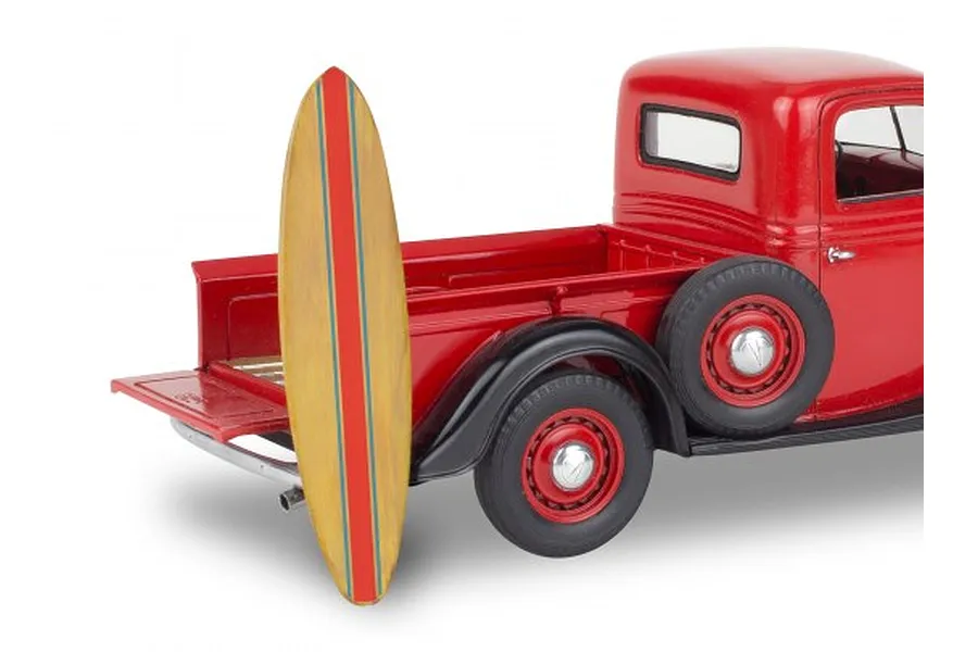 Revell 1/25 1937 Ford Pickup w/ Surfboard 2N1 Scale Model Kit image 3