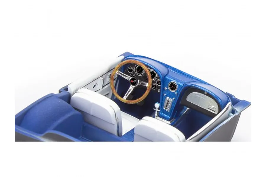 Revell 1/24 1967 Corvette Sting Ray Sport Coupe 2N1 Scale Model Kit image 67023