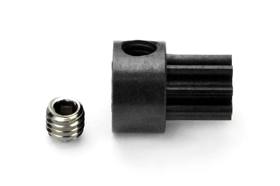 HPI Micro RS4 Steel 8T 48dp/0.5Mod Pinion Gear image 6704