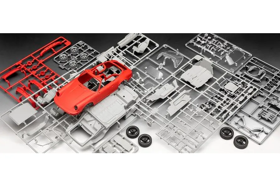 Revell 1/24 Porsche 911 Carrera 3.2 Targa (G-Model) Scale Model Kit image 67062