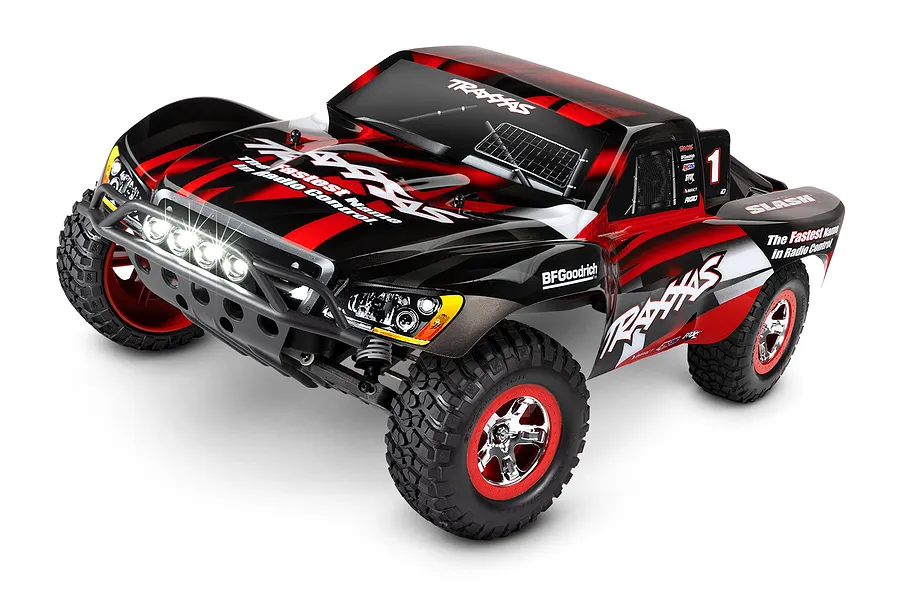 Traxxas Slash XL-5 RC Short Course Truck Electric 2WD 1/10 Scale RTR with LED Light Kit image 67079
