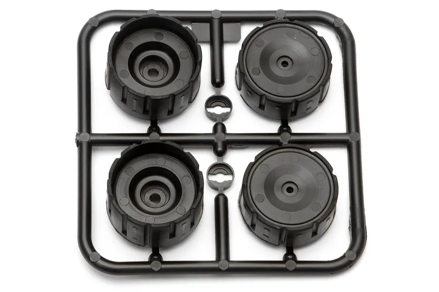 HPI 1.1&amp;quot; Micro RS4 Black Rims 2Pcs image 6716
