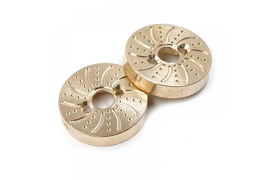 Yeah Racing 1/10 Element Enduro Rear Brass Axle Weights 54G 2PCS image 67170